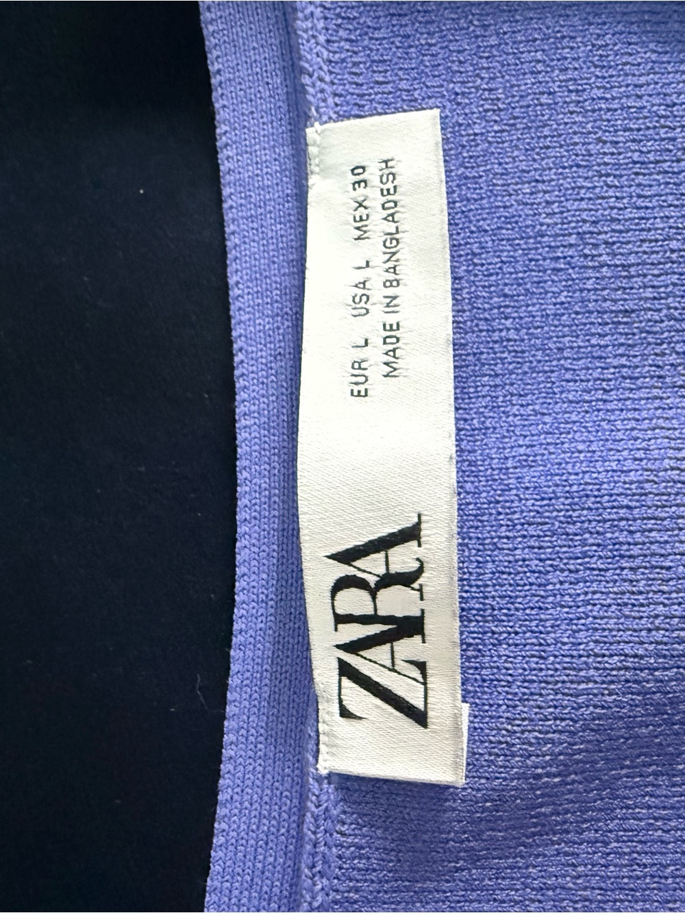 Zara Ribbed Tank Top - Picture 2 of 2